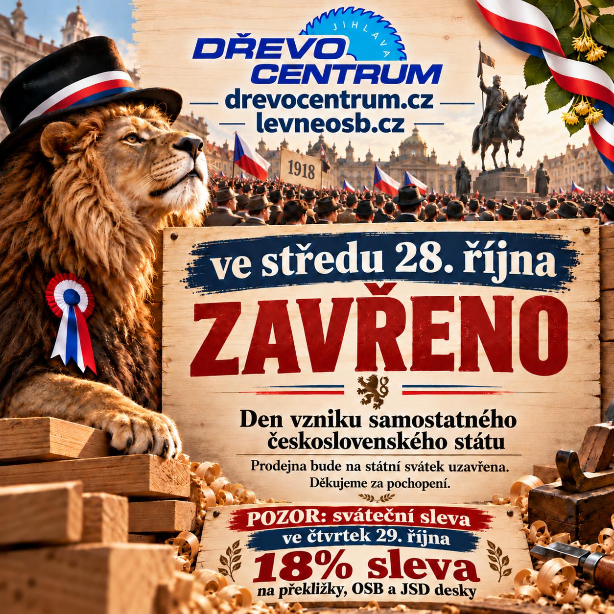 Drevocentrum 28. rijna